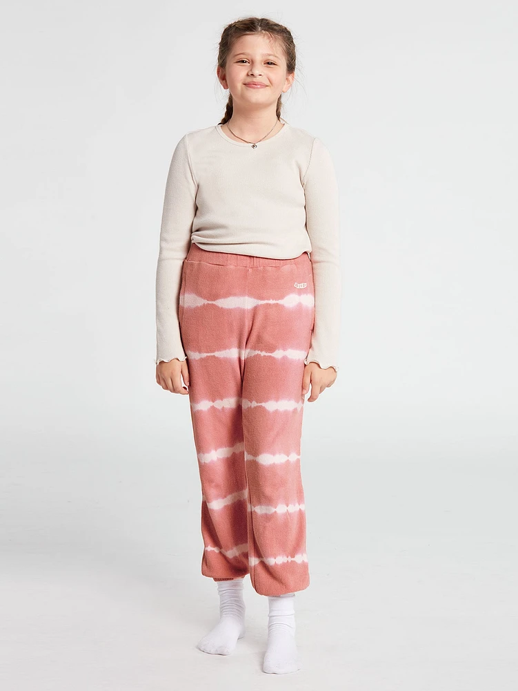 Girls Lived Lounge Fleece Pant - Sepia