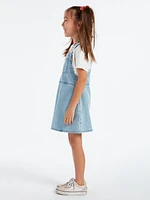 Girls Sunday Strut Dress - Pale Blue