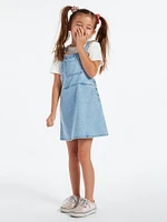 Girls Sunday Strut Dress - Pale Blue