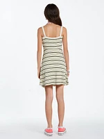 Girls Popztone Dress - Bone