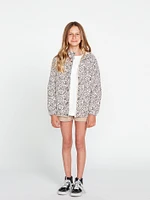 Girls Frenemy Stone Windbreaker - Sand