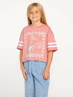 Girls Truly Stoked Tee - Desert Pink