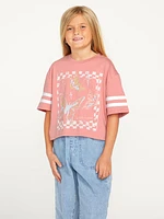 Girls Truly Stoked Tee - Desert Pink