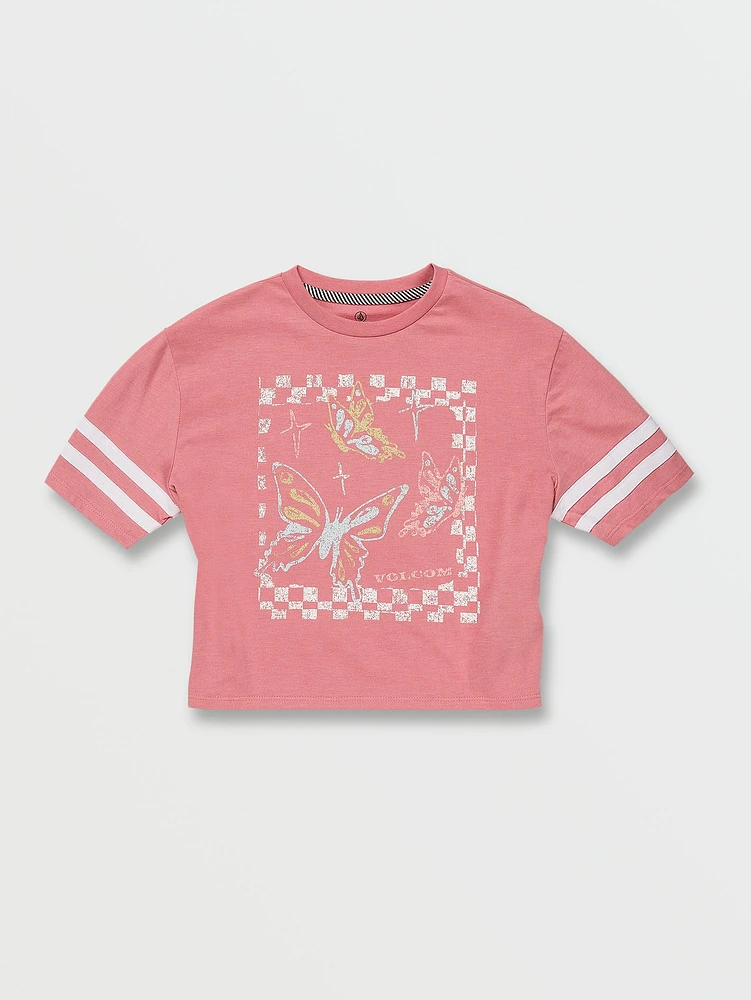 Girls Truly Stoked Tee - Desert Pink