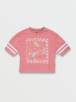 Girls Truly Stoked Tee - Desert Pink