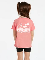 Girls Last Party Tee - Coral Haze