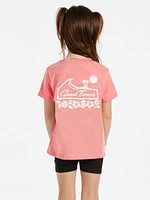 Girls Last Party Tee - Coral Haze