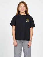 Girls Truly Stoked Short Sleeve Boyfriend Tee