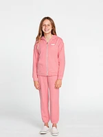 Girls Lived Lounge Zip Fleece