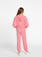 Girls Lived Lounge Zip Fleece