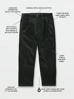 Tapered Corduroy Pants - Cedar Green