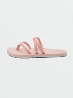 Girls Easy Breezy Big Youth Sandals - Melon