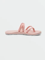 Girls Easy Breezy Big Youth Sandals - Melon