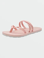 Girls Easy Breezy Big Youth Sandals - Melon