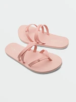 Girls Easy Breezy Big Youth Sandals - Melon