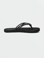 Big Girls Forever And Ever Sandals - Black Out