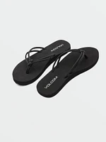 Big Girls Forever And Ever Sandals - Black Out