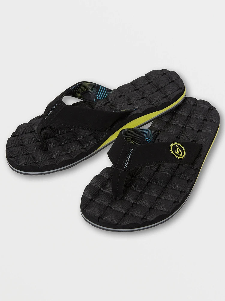 Recliner Sandals - Lime