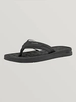 E-Cliner Sandals - Black