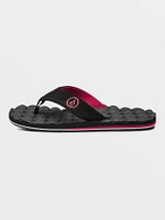 Recliner Sandals - Ribbon Red