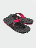 Recliner Sandals - Ribbon Red