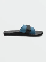 Mens Eco Recliner Slide Sandals - Navy