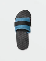 Mens Eco Recliner Slide Sandals - Navy