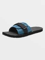 Mens Eco Recliner Slide Sandals - Navy