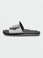 Recliner Slide Sandals - White