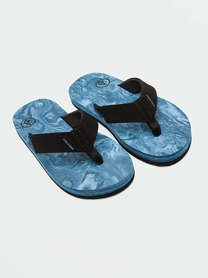 Little Boys Victor Big Youth Sandals - Aged Indigo