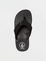 Big Boys Victor Youth Sandals - Black