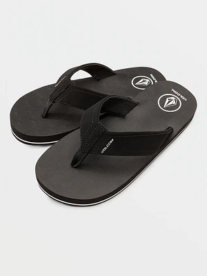 Victor Big Youth Sandals - Black