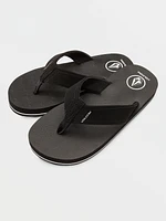 Big Boys Victor Youth Sandals - Black