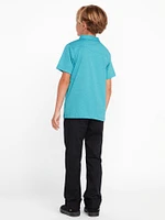 Little Boys Wowzer Polo Short Sleeve Shirt - Electric Blue