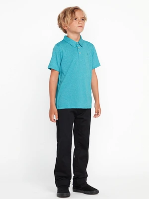 Little Boys Wowzer Polo Short Sleeve Shirt - Electric Blue