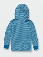 Little Boys Pinstone Long Sleeve Shirt - Blue Drift