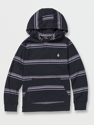 Little Boys Outstoned Hooded Long Sleeve Shirt - Navy