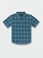 Little Boys Stackstone Short Sleeve Shirt - Aged Indigo