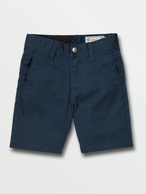 Little Boys Frickin Chino Shorts - Service Blue