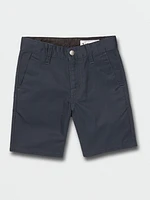 Little Boys Frickin Chino Shorts - Dark Navy