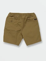 Little Boys Frickin Elastic Shorts - Old Mill