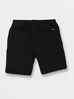 Little Boys Iconic Stone Fleece Shorts