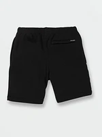 Little Boys Iconic Stone Fleece Shorts