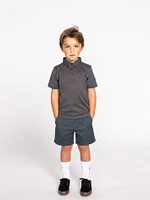 Little Boys Frickin Elastic Waist Shorts - Marina Blue