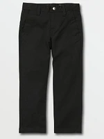 Little Boys Frickin Modern Stretch Chino Pants - Black