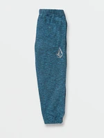 Little Boys Barstone Fleece Pants - Blue Drift