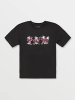 Little Boys Flamingbros Short Sleeve Shirt - Black