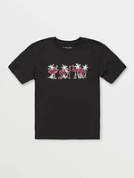 Little Boys Flamingbros Short Sleeve Shirt - Black