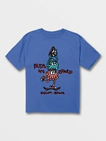 Little Boys Buds On Board Short Sleeve Tee