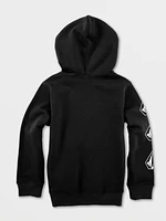 Little Boys Iconic Stone Hoodie